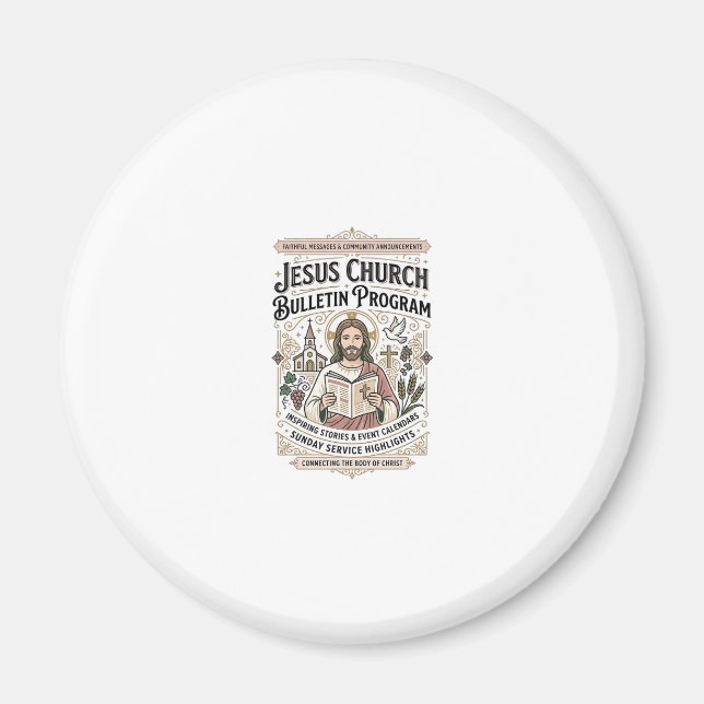 Imã Programa de Boletim da Igreja de Jesus Boletim da  (Frente)