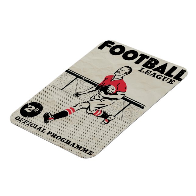Ímã Programa de futebol antigo (Left Side)