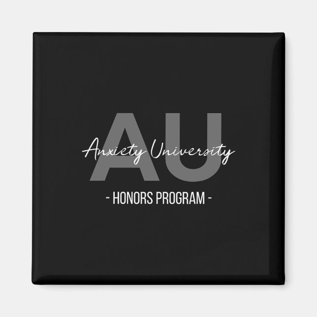 Imã Programa de Honras da Universidade de Ansiedade  (Frente)