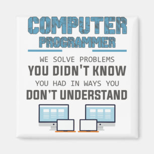 Imã Programador programador cientista informático pres