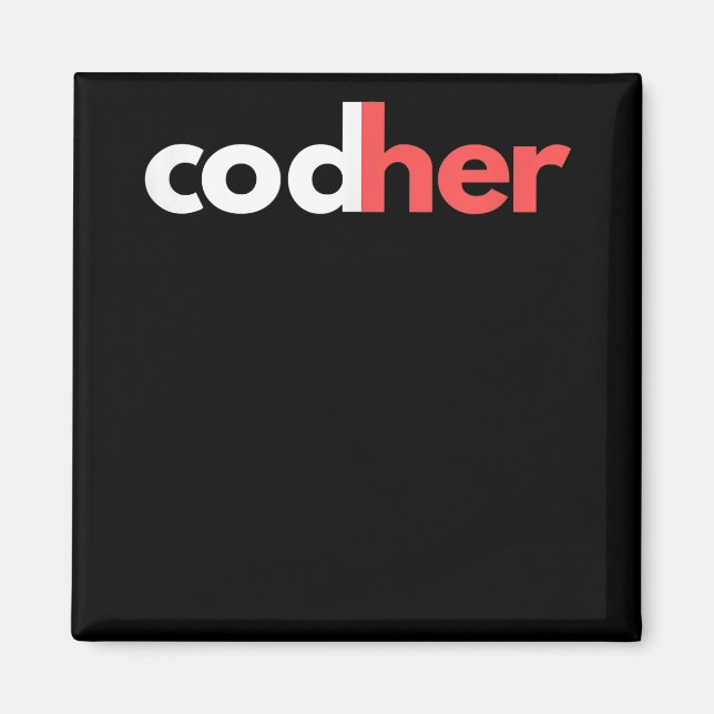 Imã Programadora da Codher Women Stem Engenheiro Amant (Frente)