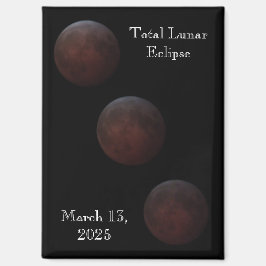 Imã Progressão Total do Eclipse Lunar