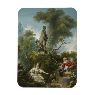 Ímã Progresso do amor: O encontro por Fragonard