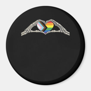 Imã Progresso do Orgulho Cardíaco das Mãos Ossas