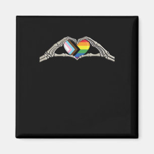 Imã Progresso do Orgulho Cardíaco das Mãos Ossas