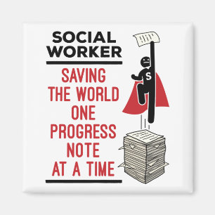 Imã Progresso Funcional do Trabalhador Social Nota Tra