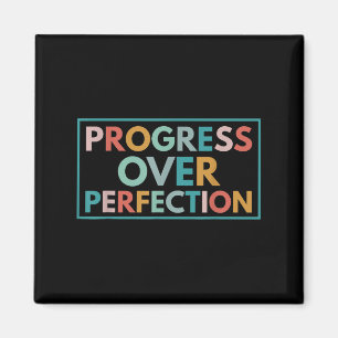 Imã Progresso Motivacional Em Relação À Perfeição De V