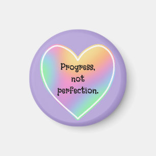 Imã Progresso Não Perfeição Magnete Arco-Íris