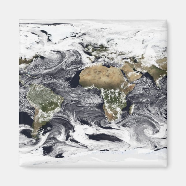 Imã Projeção de equidistante cilíndrico (Frente)