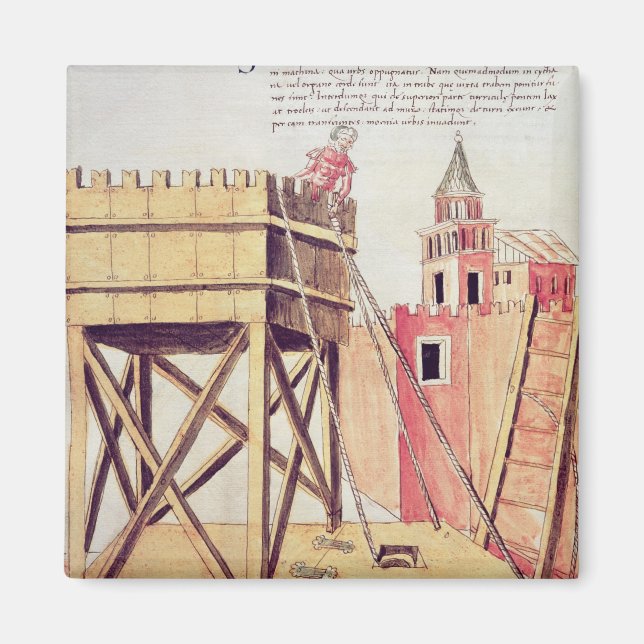 Imã Projeto para uma torre de cerco (Frente)