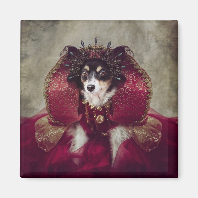 Imã Projeto Pets de Proteção - Sue de Peggy (Frente)