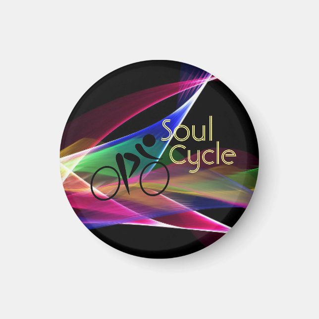 Imã Promoção Soul Cycle Retro Neon (Frente)