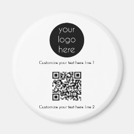 Imã Promocional da empresa de logotipo comercial perso