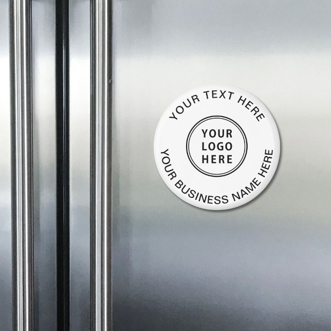 Imã Promocional de logotipo comercial (Criador carregado)