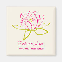 Promocional de negócios Lotus Flower