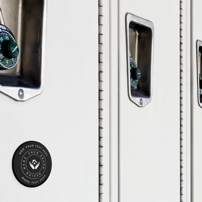 Imã Promocional de texto e logotipo personalizado mini (In Situ (Locker))