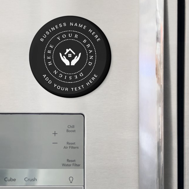 Imã Promocional de texto e logotipo personalizado mini (In Situ (Fridge))