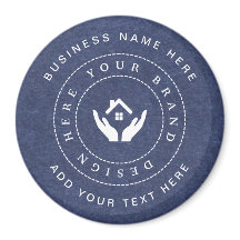 Promocional de texto e logotipo personalizado mini