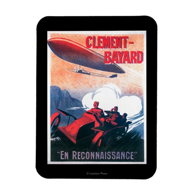 Ímã Promocional do Poster de nave Vincenot WI (Vertical)