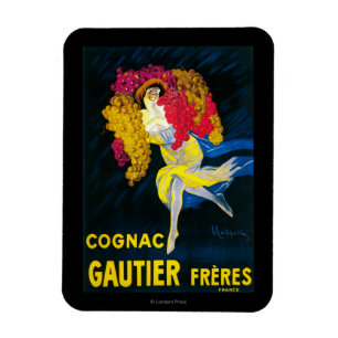 Ímã Promocional PosterFrance de Gautier do conhaque