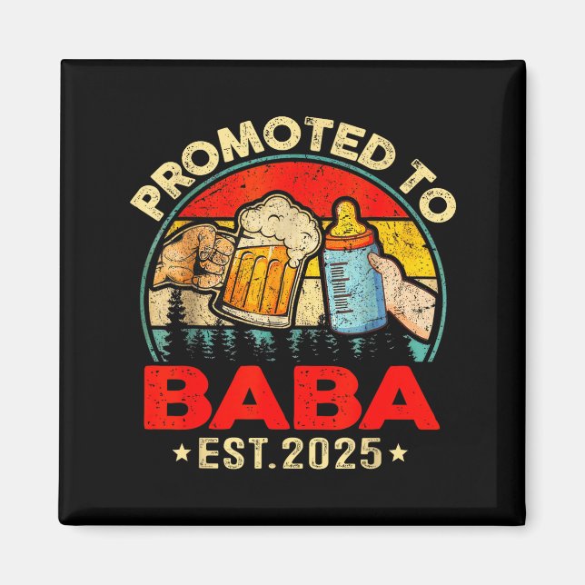 Imã Promoted To Baba Est 2025 Vintage  (Frente)