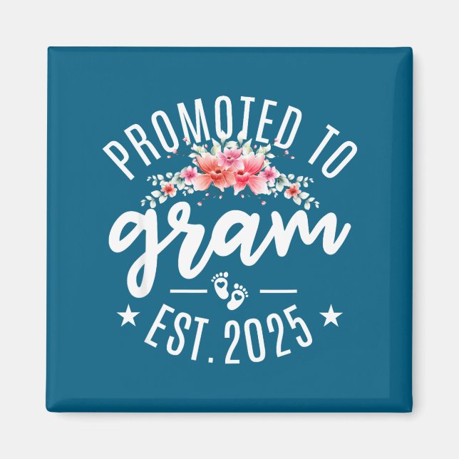 Imã Promoted To Gram 2025 Flower First Time New Grandm (Frente)