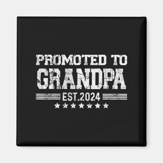 Imã Promoted To Grandpa 2024 Soon To Be Funny New Dad  (Frente)