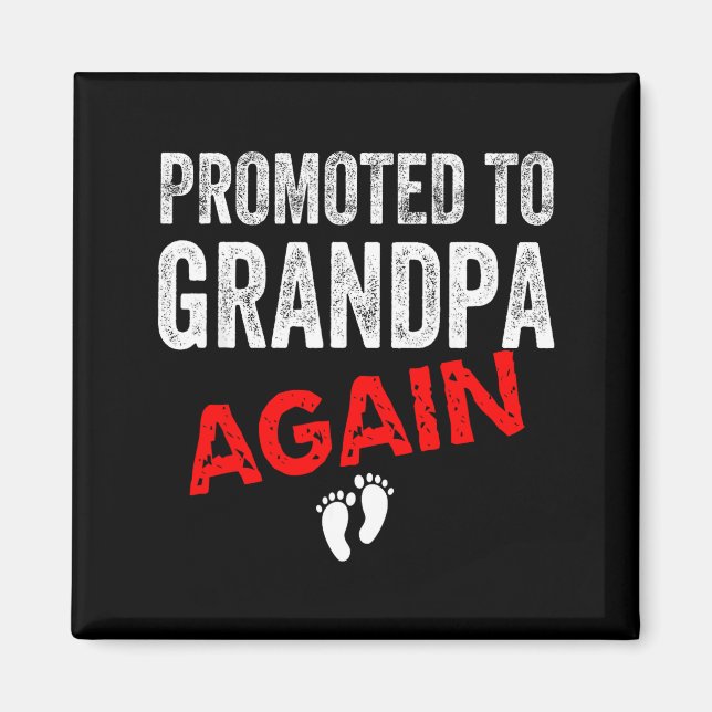 Imã Promoted To Grandpa Again Dad Pregnancy Announceme (Frente)