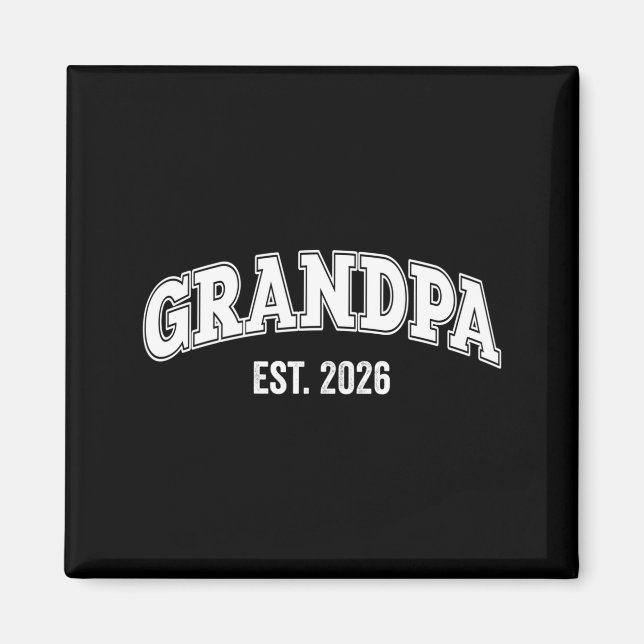 Imã Promoted To Grandpa Est 2026 Soon To Be Grandpa Lo (Frente)