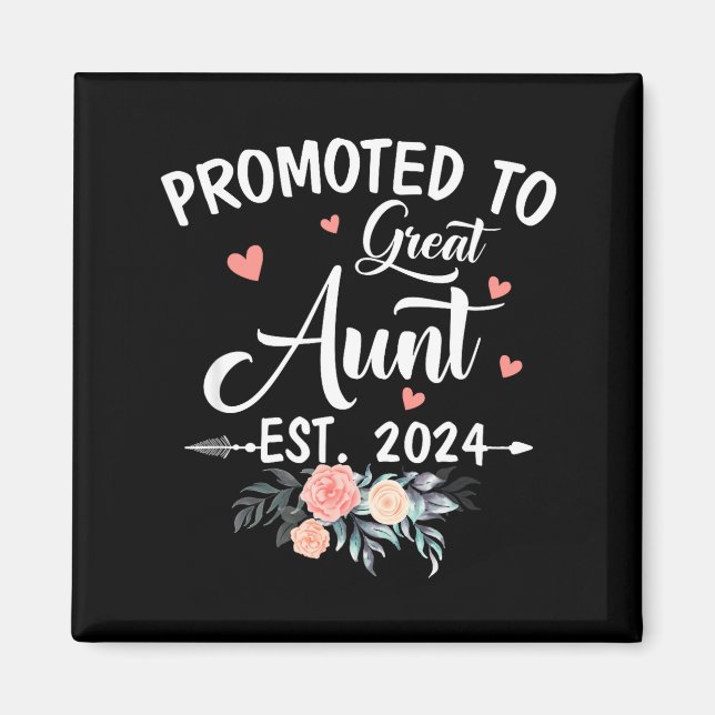 Imã Promoted To Great Aunt Est 2024 Soon To Be Aunt Fl (Frente)