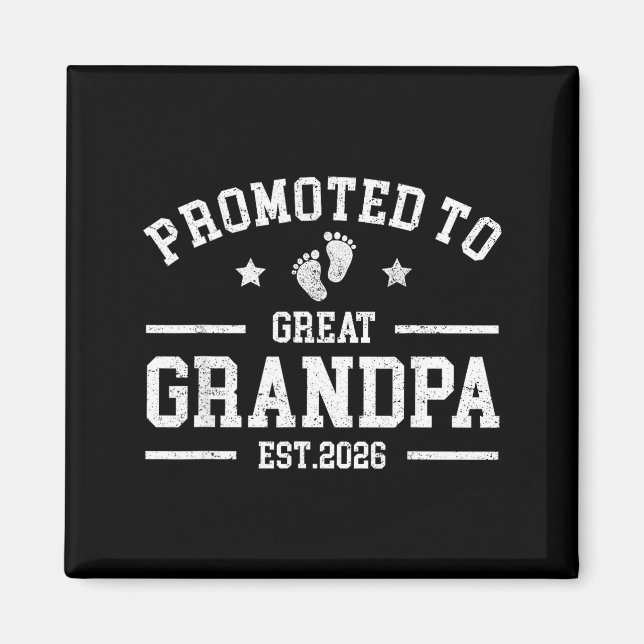 Imã Promoted To Great Aunt Est 2026 New Great Aunt Fat (Frente)