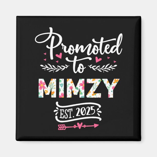 Imã Promoted To Mimzy 2025 Cute Pregnancy Announcement (Frente)