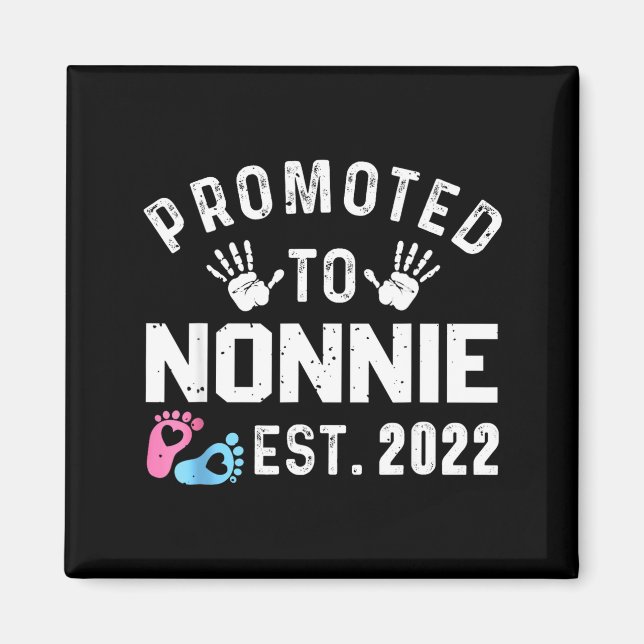 Imã Promoted To Nonnie Est 2022 Funny New Nonnie  (Frente)