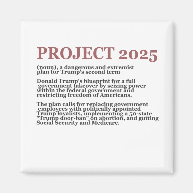 Imã Promotor-Democracia Anti Project 2025 Trump Republ (Frente)
