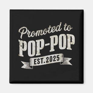 Imã Promovido a Pop-Pop Est 2025 Primeira Vez Pop-Pop