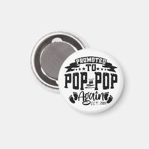 Imã Promovido a Pop Pop Novamente Est 2025 Divertido A