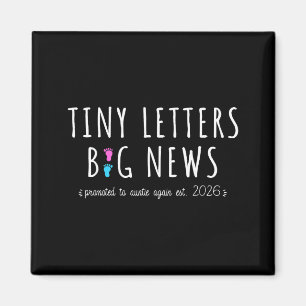 Imã Promovido a Tia Novamente 2026-2º Anúncio de Bebê