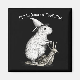 Imã Pronto para causar um rebuliço meme do capivara