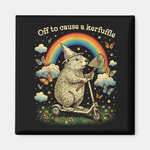Imã Pronto para Causar uma Confusão Diversão Capivara