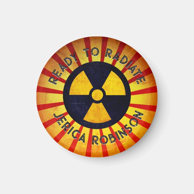 Imã Pronto para Radiação (Frente)