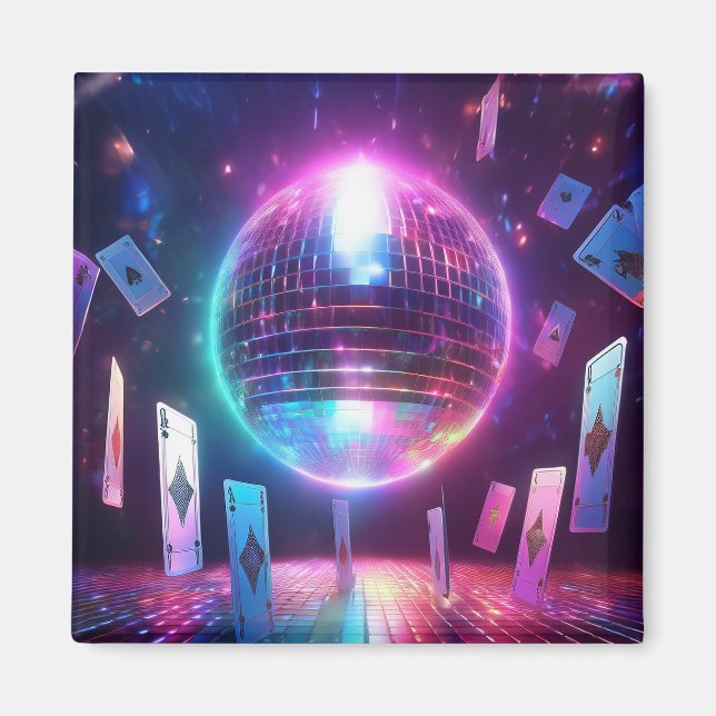 Imã Pronto Para Uma Noite De Dança E Jogo (Frente)