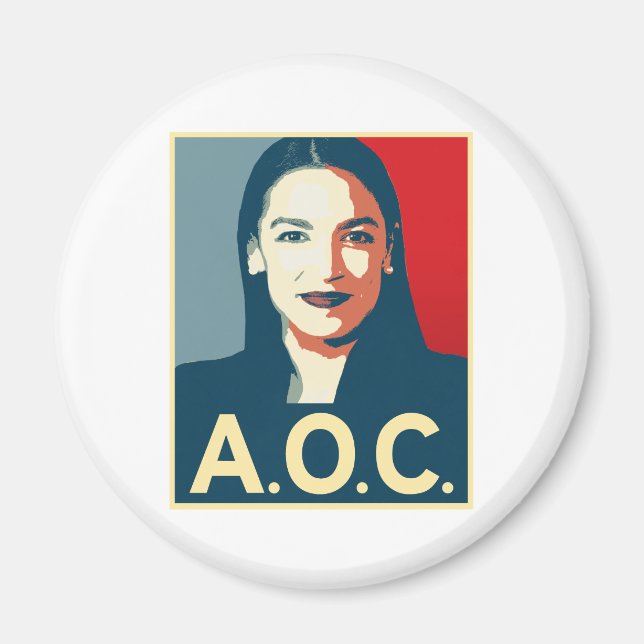 Imã Propaganda AOC 2024 (Frente)