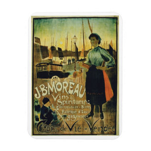 Ímã Propaganda de poster "Croix de Vie", feito por