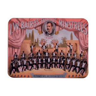 Ímã Propaganda para 'Minstrels de Famoso de I.W. Bairn