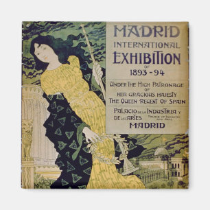 Imã Propaganda para 'o International Exhibi de Madrid