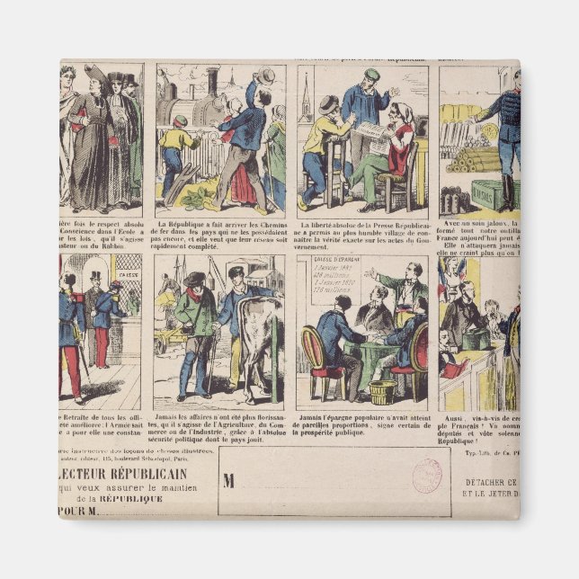 Imã propaganda republicana (Frente)