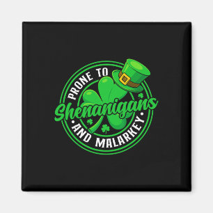 Imã Propenso a Travessuras e Malarkey Engraçado St Pat