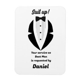 Ímã Proposta de Casamento do Padrinho