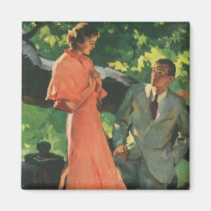 Imã Proposta Vintage; Casa Comigo?