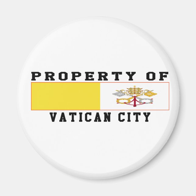 Imã Propriedade Da Cidade Do Vaticano (Frente)